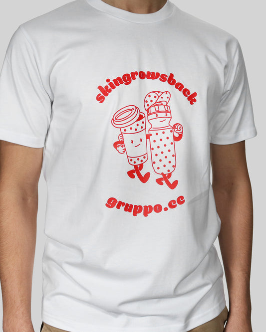 SKINGROWSBACK + GRUPPO.CC KOM T-shirt.